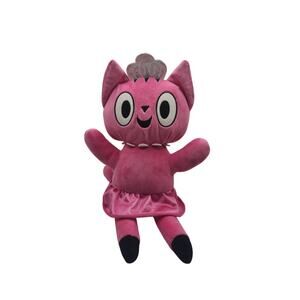 Kohls Cares Pink Ballet Cat 14" Stuffed Animal Toy Tutu Ballerina Crown Bob Shea